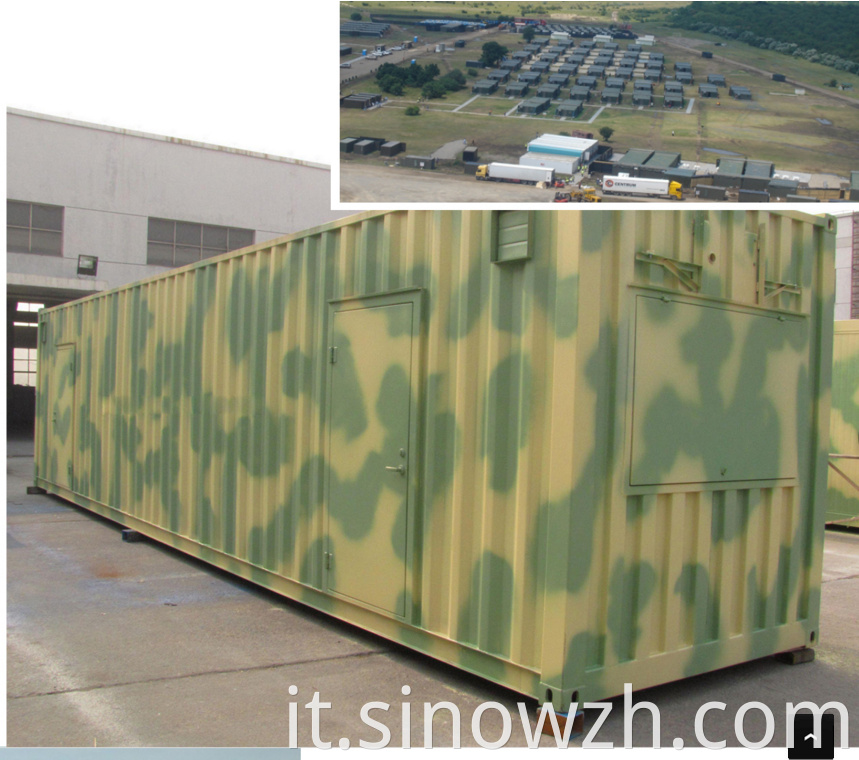 army camp container house